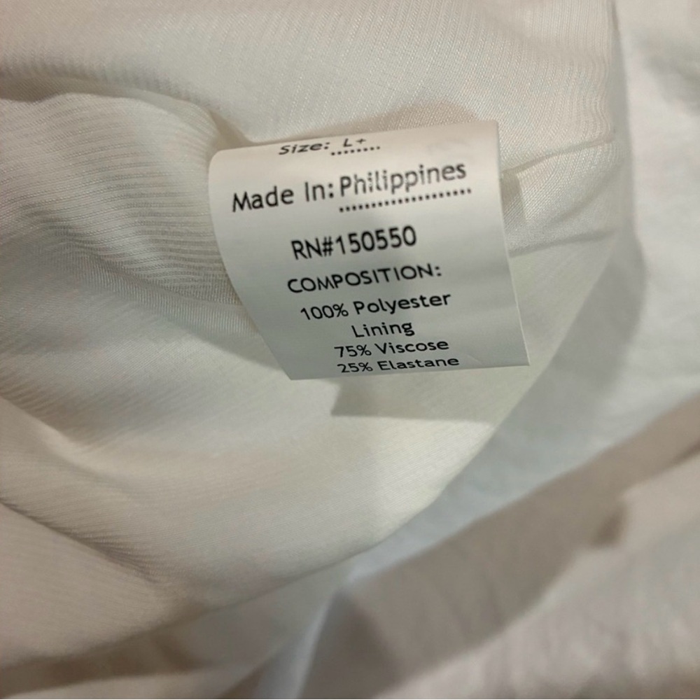 Mistress Rocks Plunge Drape Cocktail Minidress
White - Picture 11 of 12